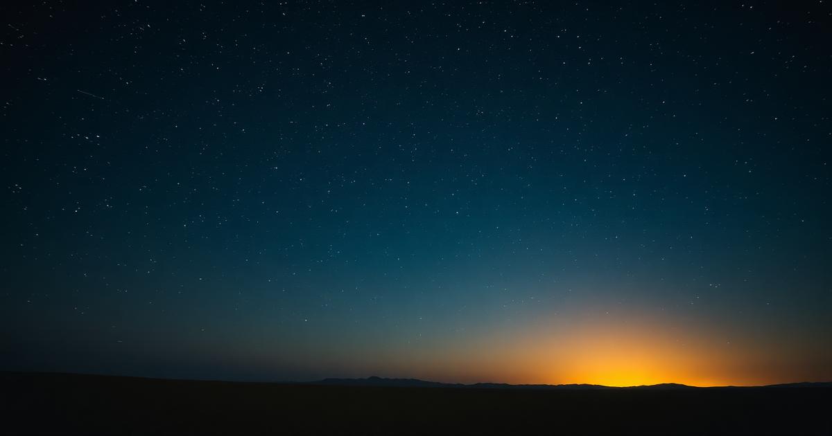 Star-filled night sky representing the ordered paths of the heavenly lights in Book of Enoch Chapter 2